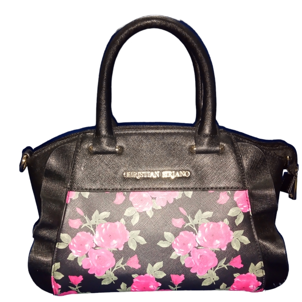 Christian Siriano Floral Handbag